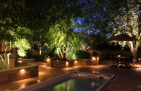 Outdoor lighting and power installations in Kent